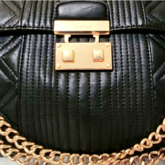 🎋Calvin Klein Leather Crossbody/Shoulder Bag - Picture 10 of 11